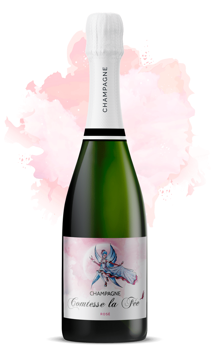 Champagne Rosé Comtesse La Fée